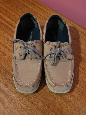 Sperry Lanyard Boy's Boat Shoe SZ 3